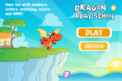 Dragon Play School - by Thoosio - Educational Kids Game App for iPad, iPhone, iPod Touch